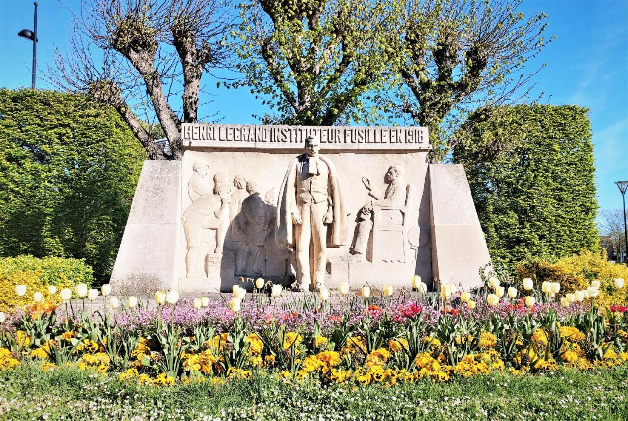 Appart Chill & Free - Proche Centre Valenciennes - Parking Gratuit Экстерьер фото