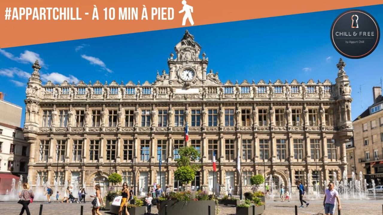 Appart Chill & Free - Proche Centre Valenciennes - Parking Gratuit Экстерьер фото